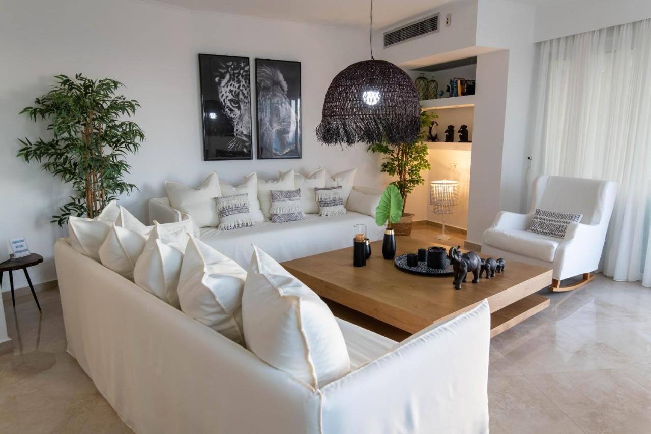 Helen Luxury Holiday House With Sea View Rethymno Exteriör bild