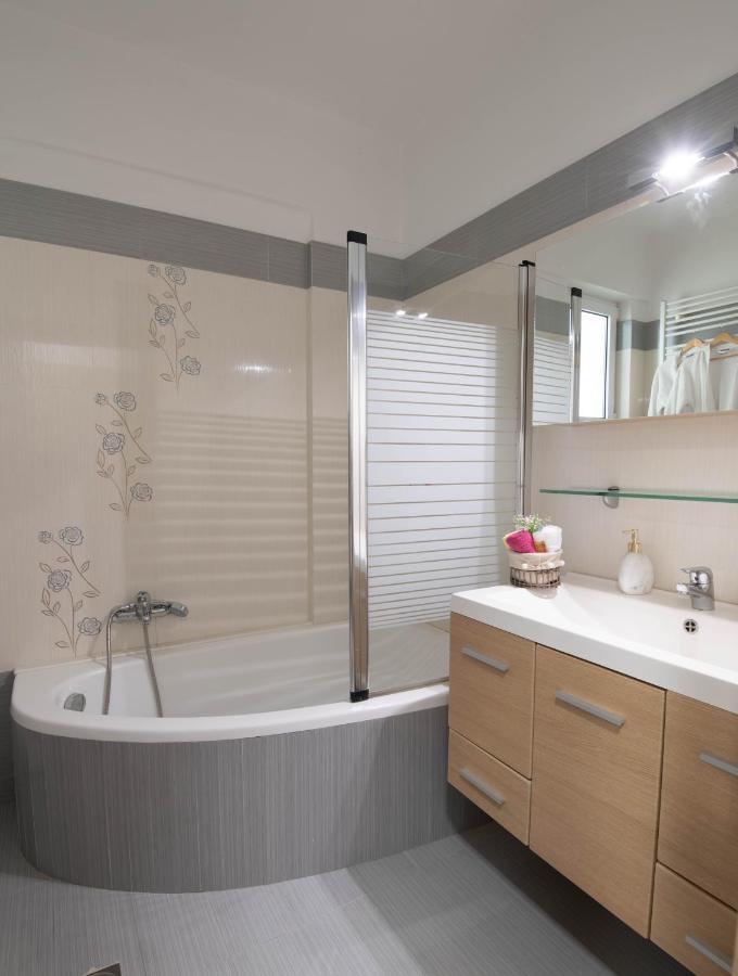 Helen Luxury Holiday House With Sea View Rethymno Exteriör bild